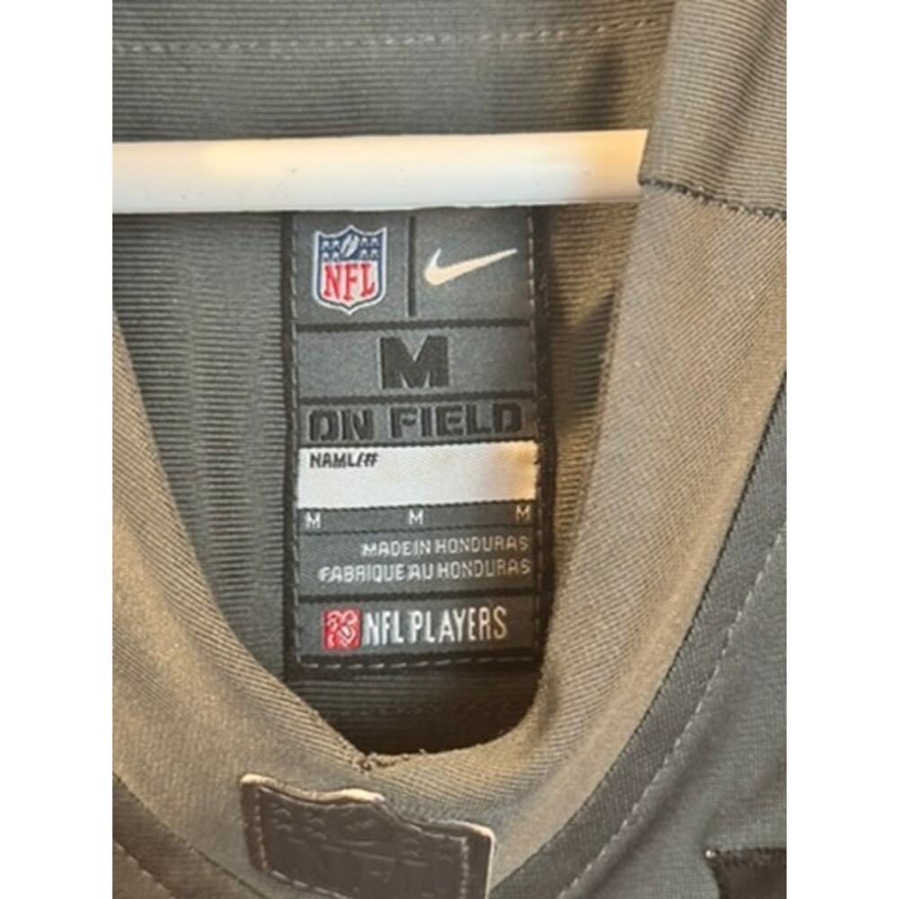 Nike Gano Panthers Salute To Service Jersey M Military Camo Football NFL Field - Picture 7 of 10